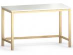 Biurko skandynawski design białe Des-3 120 cm