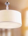 Lampa wisząca z abażurem Elegance - aranżacja
