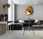 Awangardowa lampa podłogowa stojąca Antenne FLOOR TS-090522F-BK - aranżacja