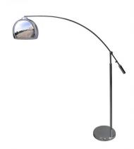 Chromowana lampa stojąca statyw Manhattan Floor TS-061121M