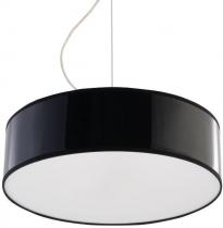 Wysoka lampa wisząca czarna do salonu Arena SL.0115