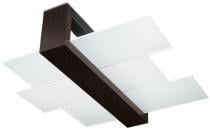 Lampa plafon nowoczesny drewno wenge Feniks 2 SL.0074