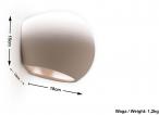 Kinkiet Globe wymiary