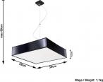 Lampa wisząca Horus wymiary