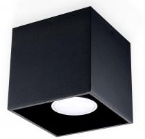 Plafon czarny kwadratowy nowoczesny Quad SL.0022