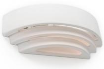 Designerski kinkiet ceramiczny biały Trisol SL.0033