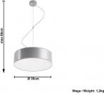 Lampa arena wisząca wymiary