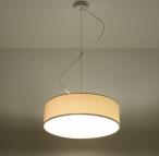 Biała lampa wisząca Arena