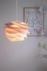Lampa carmina baby rose wisząca aranżacja