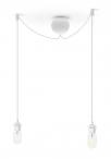 Zawiesie do lampy wiszącej Cannonball White Cluster 2