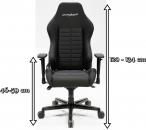 DXRacer Drifting OH DJ132/N krzesło komputerowe - wymiary