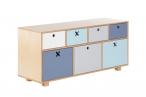 Komoda niska 120x40 pastelowa