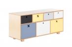 Komoda niska 120x40 kolorowa