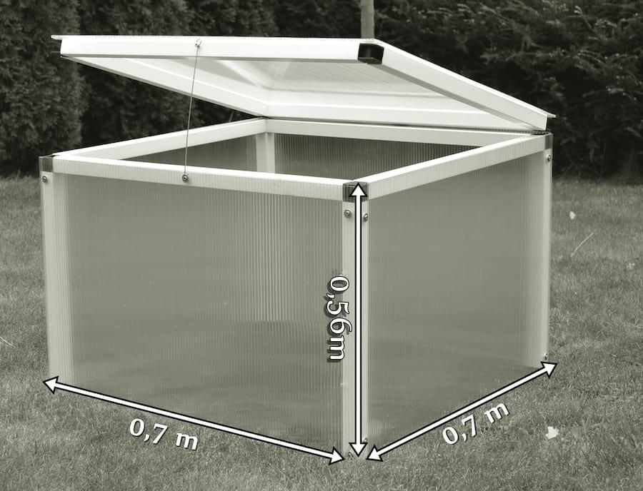 Mały rozsadnik wymiary