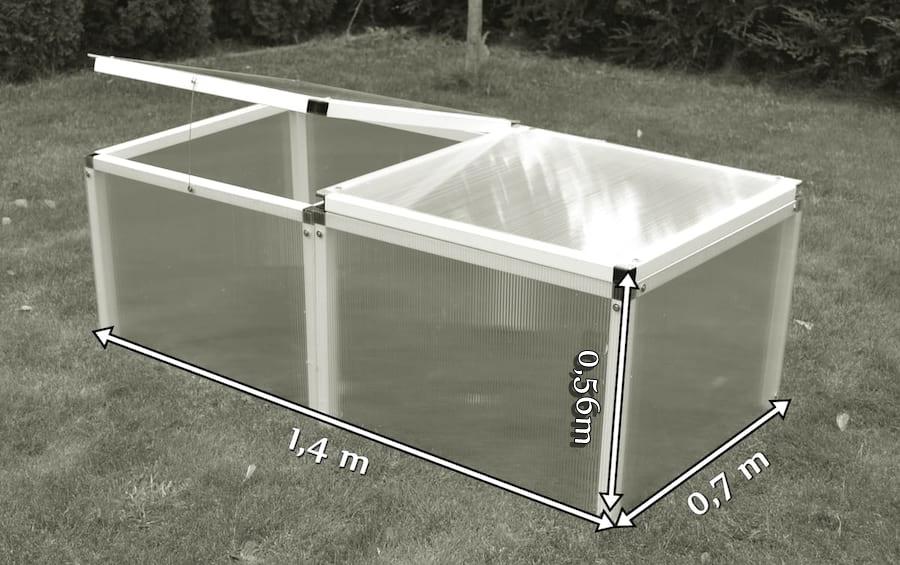 Mały tunel zielnik premium wymiary