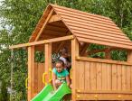 Drewniany plac zabaw ścianki wspinaczkowe Maxi Fun Gym