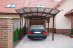 Garaż jednostanowiskowy Brema z zadaszeniem PC 3,5x5,5m
