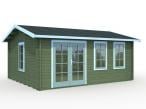 Drewniany domek ogrodowy JAREK C 5x4 (19,1 m2)