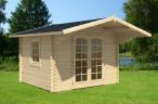 Letniskowy domek ogrodowy drewniany KULIK B 3x3 (8,5m2)