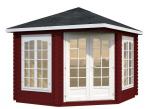 Drewniany domek ogrodowy letniskowy BASIA A 3x3 (6,8 m2)