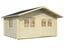 Klasyczny domek letniskowy z drewna Eko 129 5x5 (19,2 m2)
