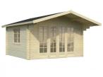 Domek drewniany na działkę ogrodniczą Eko 42 4x4 (12,4 m2)