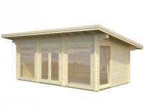 Letniskowy domek ogrodowy Patryk A 6,5x3,5 (19,7 m2)