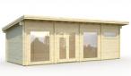 Drewniany domek letniskowy Patryk B 8,5x3 (22,8 m2)
