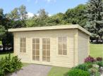 Drewniany domek ogrodowy KAMIL B 5x3,5 (14,2 m2)