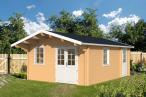 Mały domek letniskowy z drewna RUDZIK B 7x4,5 (24m2)