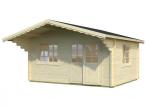 Letniskowy domek drewniany Grzegorz A 5x4 (15,1 m2)