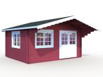 Letniskowy domek drewniany GRZEGORZ A 5x4 (15,1 m2)