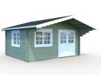 Letniskowy domek drewniany GRZEGORZ A 5x4 (15,1 m2)
