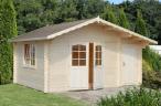 Klasyczny domek letniskowy z drewna BARTEK 5x3,5 (14,2 m2)