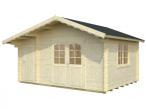 Klasyczny domek letniskowy z drewna BARTEK 5x3,5 (14,2 m2)