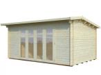 Domek drewniany na długą działkę Dariusz 5x3 (13,7 m2)