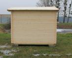 Domek na działkę z drewna Złocień 316x316