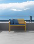 Nardi ławka ogrodowa Net bench Bianco