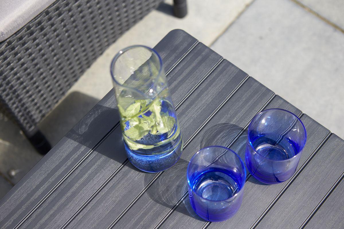 Płaski blat stołu Lyon