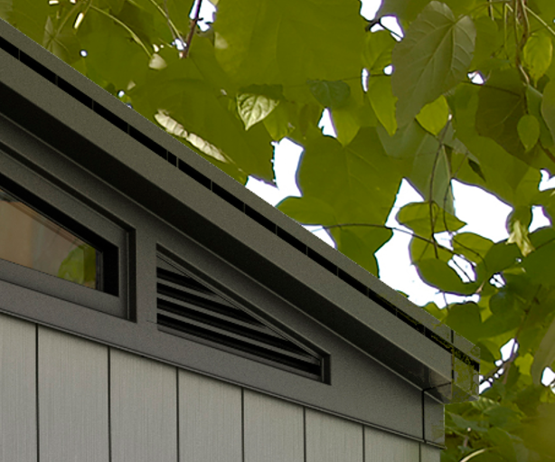 Wywietrzniki domku ogrodowego