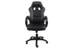 Actona Racer czarny obrotowy fotel dla gracza