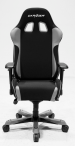 Fotel kubełkowy obrotowy DXRAcer KS11/NG szary