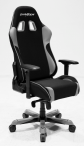 Fotel kubełkowy obrotowy DXRAcer KS11/NG szary
