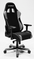 Fotel kubełkowy obrotowy DXRAcer KS11/NG szary