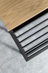 Interstil Apartment stolik kawowy z drewnianym blatem