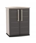 Szafka do ogrodu Boston Base Compact Shed beżowo-brązowy