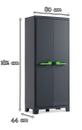 Szafa Moby High Cabinet ciemnoszara