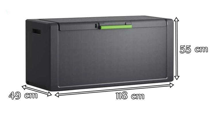 Skrzynia ogrodowa wodoszczelna Kis Moby