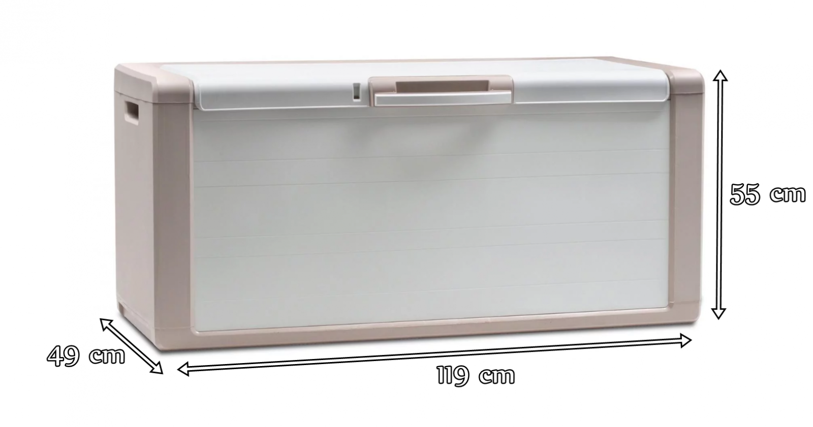 Zamykana skrzynia ogrodowa Kis Gulliver Chest 300L