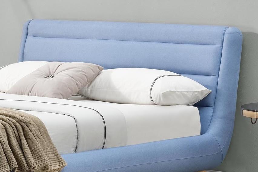 Pikowany zagłówek łóżka Elanda